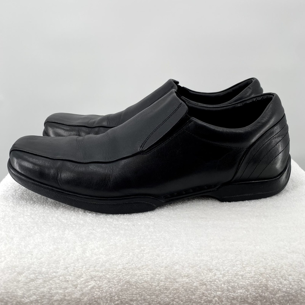 Cole Haan Men's Black Slip-On Square Toe Dress Loafers Size 10.5